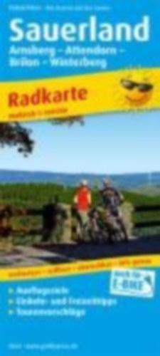 Sauerland, Arnsberg - Attendorn - Brilon - Winterberg 1:100 000 idegen
