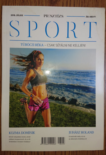 A Presztízs Sport című magazin 2018. júliusi száma antikvár
