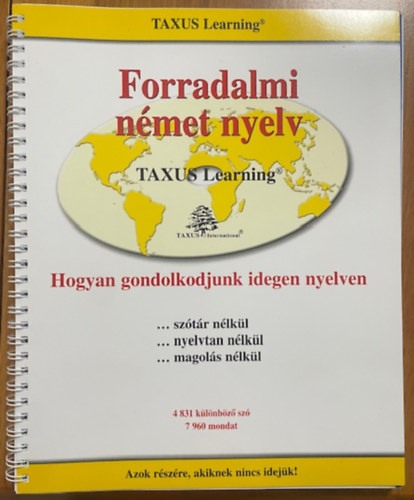 Forradalmi német nyelv – Hogyan gondolkodjunk idegen nyelven antikvár