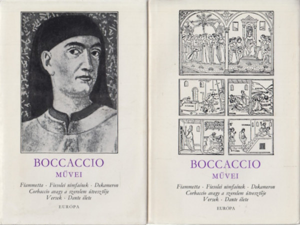 Giovanni Boccaccio: Boccaccio művei I-II. antikvár