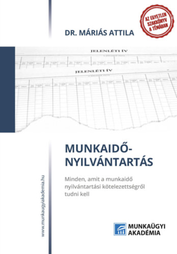 Munkaidő-nyiltántartás akciós termékkép 1