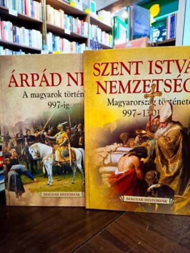 Siklódi Csilla (szerk.): Magyar történelem gyerekeknek 2 darabos csomag: Árpád népe - A magyarok története 997-ig, Szent István nemzetsége - Magyarország története 997-1301 antikvár