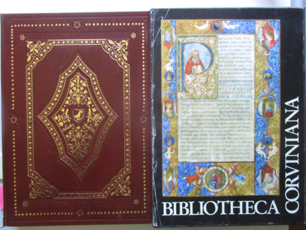 Csapodi Csaba, Csapodiné Gárdonyi Klára: Bibliotheca Corviniana (Corvina Kódex hasonmás kötésben) könyv