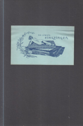 Ex Libris Einczinger Ferenc festő, grafikus (eredeti nyomat) antikvár
