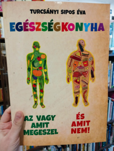 Turcsányi Sipos Éva: Egészségkonyha. Az vagy amit megeszel. És amit nem! antikvár