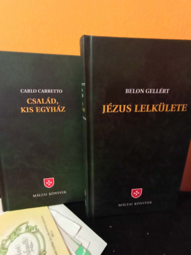 Carlo Carretto, Belon Gellért: 2 db. vallási kötet (Család, kis egyház + Jézus lelkülete) antikvár
