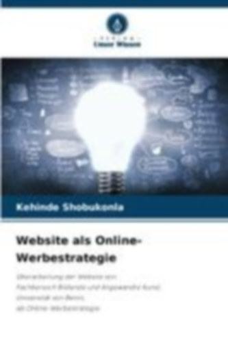 Shobukonla, Kehinde: Website als Online-Werbestrategie idegen