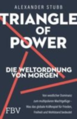 Stubb, Alexander: Triangle of Power - Die Weltordnung von morgen idegen
