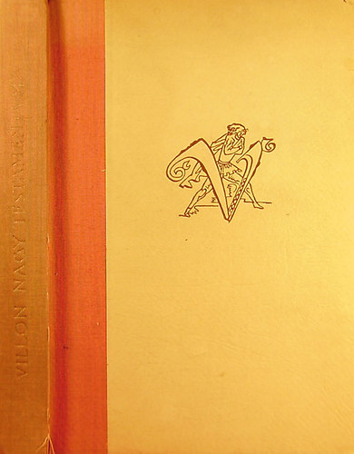 Francois Villon: Francois Villon Nagy Testámentoma könyv