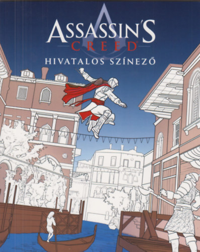 Assassin's Creed - A hivatalos színező könyv antikvár