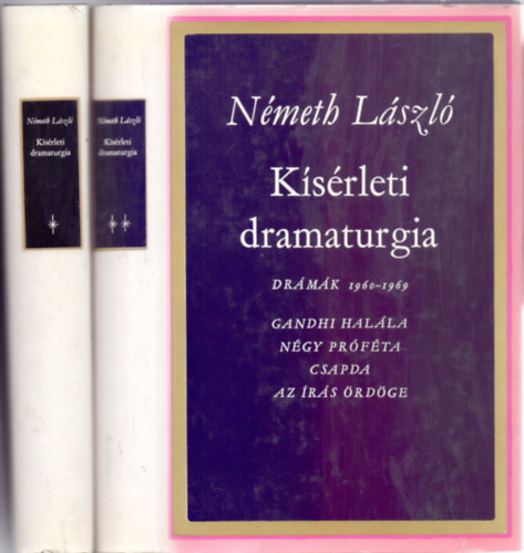 Németh László: Kísérleti dramaturgia ( Drámák 1960 -1969 - Németh László munkái ) I-II. antikvár