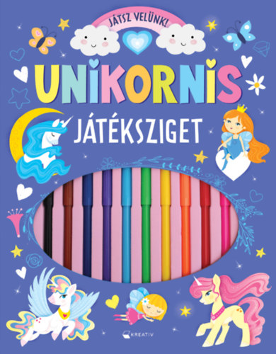 Unikornis játéksziget könyv