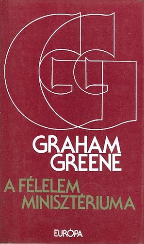 Graham Green: A félelem minisztériuma antikvár