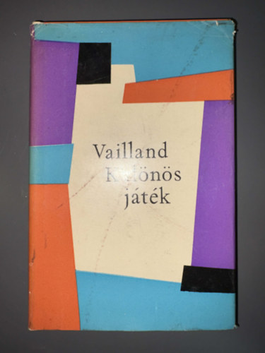Roger Vailland, Szerk.: Kovács Györgyné, Ford.: Gordon Etel: Különös játék - Drôle de jeu (Egyedi termékfotó) antikvár