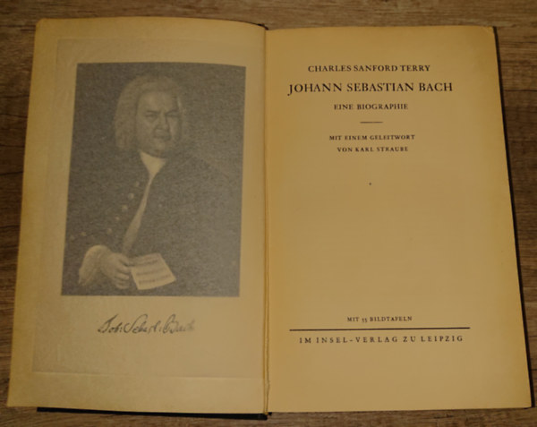 Charles Sanford Terry: Johann Sevastian Bach .- Eine Biographie antikvár