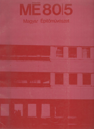 Magyar Építőművészet 80/5 antikvár