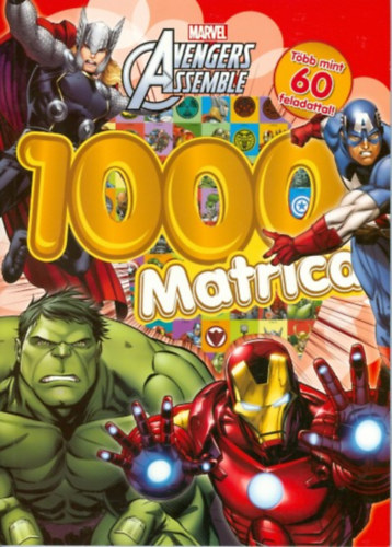 Avengers Assemble - 1000 matrica antikvár