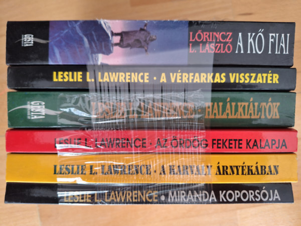 Leslie L. Lawrence, Lőrinc L. László (Leslie L. Lawrence), Lőrincz L. László (Leslie L. Lawrence): 6 Leslie L. Lawrence könyv (Lőrincz L. László) antikvár