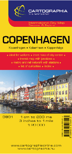 Cartographia Kiadó: COPENHAGEN 1:20 000 "SC" könyv