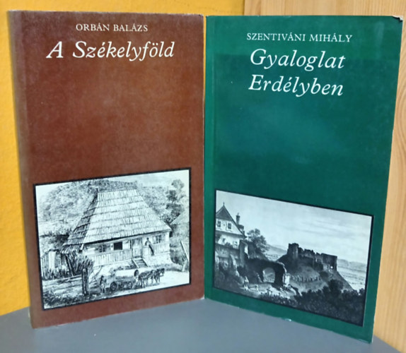 Orbán Balázs: A Székelyföld + Gyaloglat Erdélyben (2 Pro Memoria kötet) antikvár