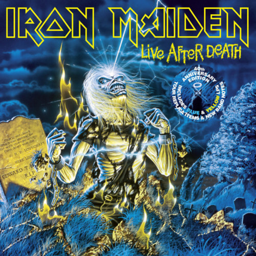 IRON MAIDEN-LIVE AFTER DEATH (140 GR 12" COLOURED-LTD.)-VINYL LP