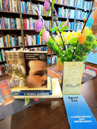 H. Sas Judit, Horváth György, Ancsel Éva, Magris Claudio, Claudio Magris, Graham Greene, Miszkavaihi: Szociológia, filozófia könyvcsomag 7 darabos KÖNYVMENTŐ AJÁNLAT: Nőies nők és férfias férfiak, A tartalmas gondolkodás, Etikai tanulmány a tudásról és a nem-tudásról, A Habsburg-mítosz (mérleg), Ismerkedés a tábornokkal (mérleg), A boldogságról, antikvár