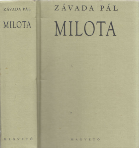 Závada Pál: Milota antikvár
