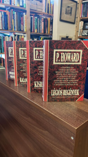 P. Howard (Rejtő Jenő): Rejtő Jenő összegyűjtött művei 1-4. Kisregények+Kalandregények+Piszkos Fred regények, western történetek+Légiós regények antikvár