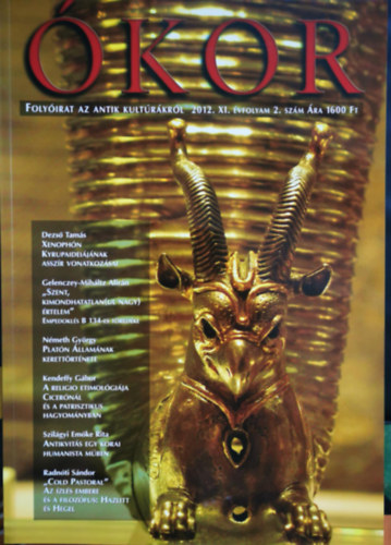 Ókor - Folyóirat az antik kultúráról 2012. XI. évfolyam 2. szám antikvár