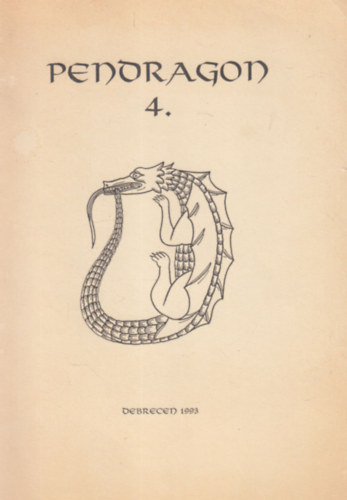 Pendragon 4. (Traditionális szellemi folyóirat) antikvár