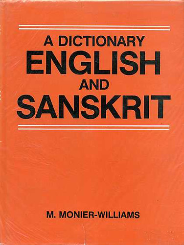 Monier Williams: A Dictionary English and Sanskrit antikvár