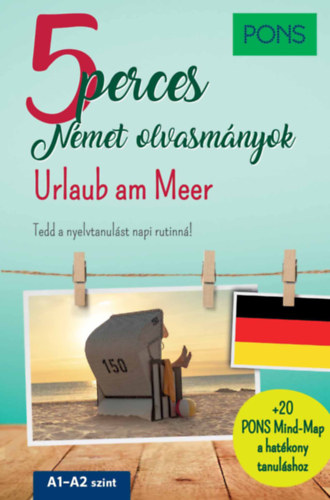 Ulrike Wolk, Dominic Butler: PONS 5 perces német olvasmányok - Urlaub am Meer könyv