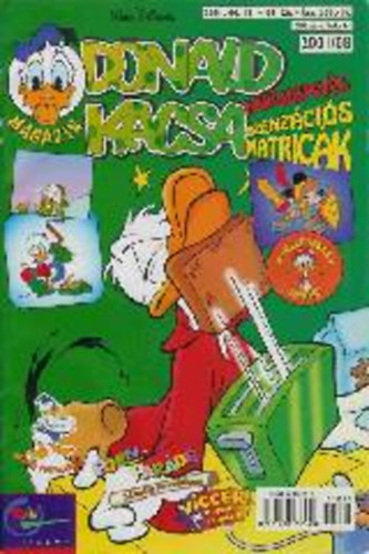 Donald Kacsa magazin 2001/08 antikvár