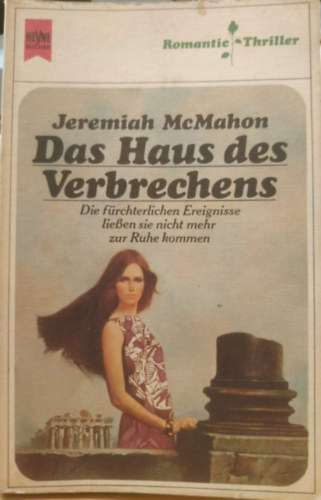 Jeremiah McMahon: Das Haus des Verbrechens (Heyne-Buch Nr. 1996) antikvár