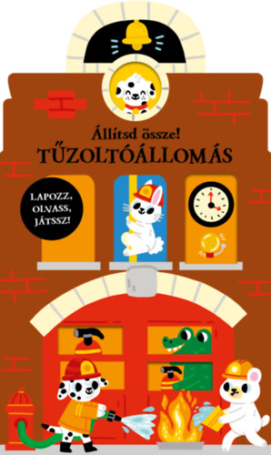 Állítsd össze! - Tűzoltóállomás antikvár