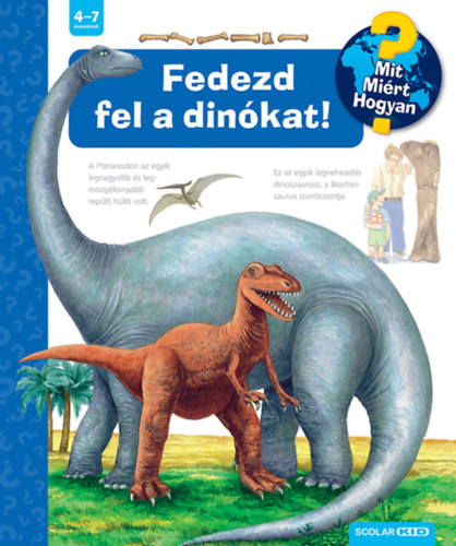 Patricia Mennen: Fedezd fel a dinókat! könyv