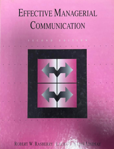 Effective managerial communication antikvár