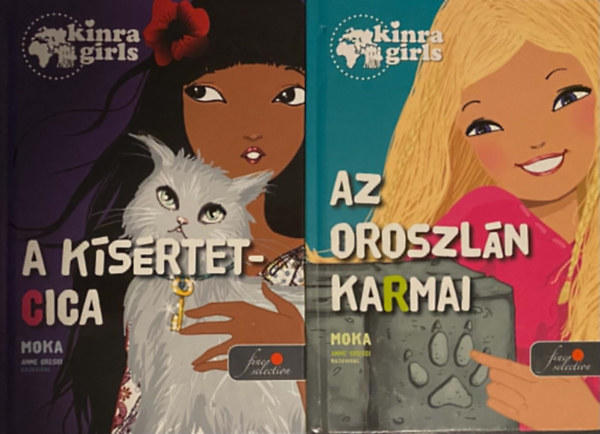 Moka: Kinra Girls 2.-3.  - A kísértetcica + Az oroszlán karmai antikvár
