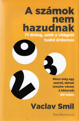 Vaclav Smil: A számok nem hazudnak könyv