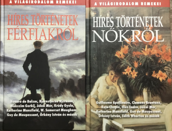 Híres történetek nőkről - Híres történetek férfiakról (2 kötet, A világirodalom remekei) antikvár