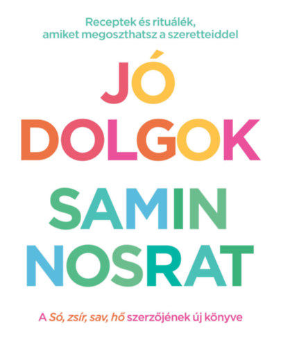 Samin Nosrat: Jó dolgok könyv