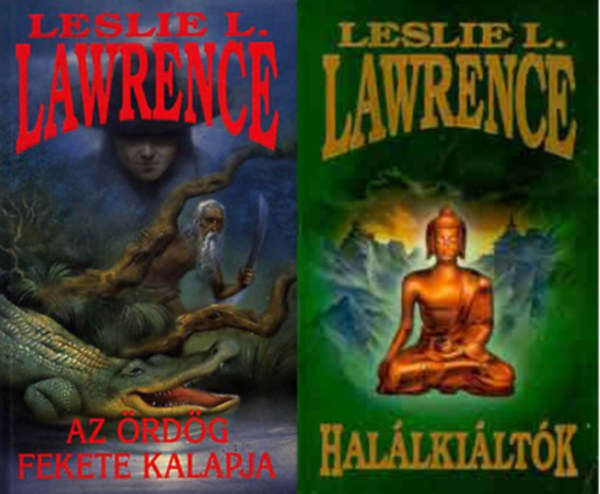 Leslie L. Lawrence: Az ördög fekete kalapja + Halálkiáltók antikvár