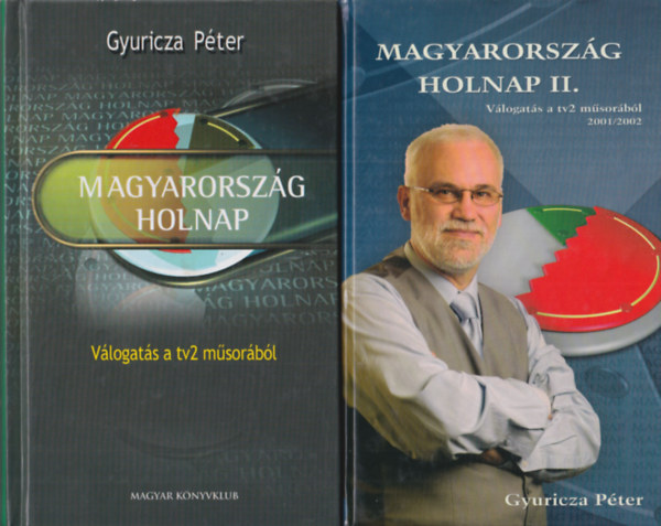 Gyuricza Péter: 2 db Gyuricza Péter riportregény : Magyarország holnap I-II. antikvár