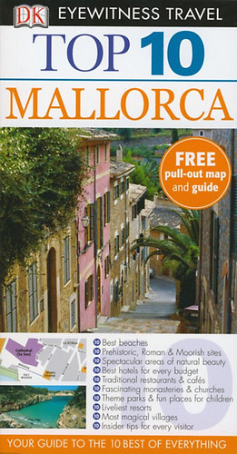 Jeffrey Kennedy: Eyewitness Travel Guide Top 10 - Mallorca antikvár