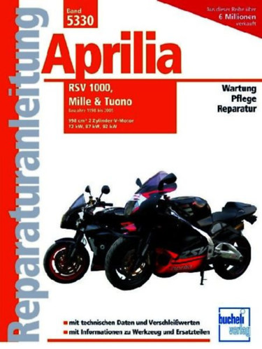 Pandikow, Christoph: Aprilia RSV, MILLE und Tuono Modelljahr 1998-2005 idegen