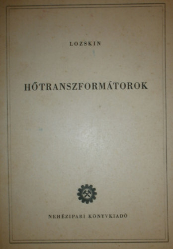 Lozskin: Hőtranszformátorok antikvár