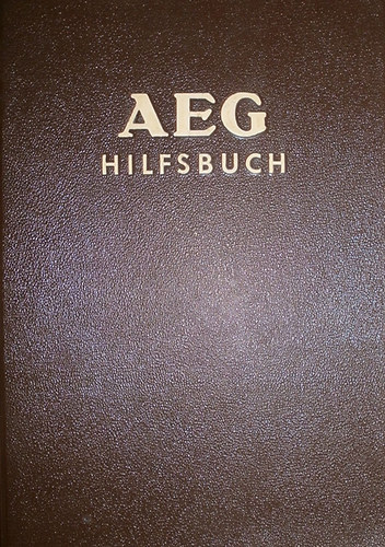 ismeretlen: AEG Hilfsbuch antikvár