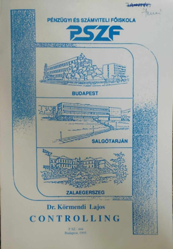 Dr. Körmendi Lajos: Controlling antikvár