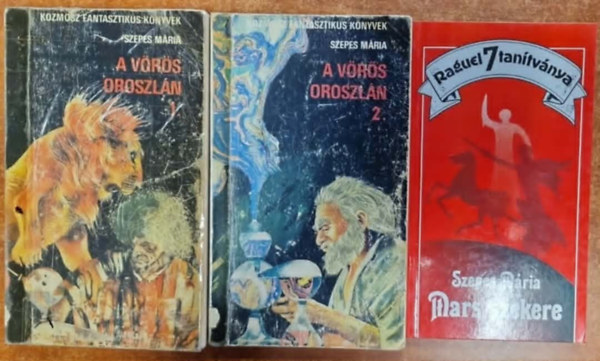 Szepes Mária: 2db Szepes Mária könyv: A vörös oroszlán I-II. + A mars szekere antikvár