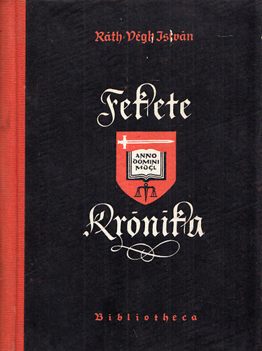 Ráth-Végh István: Fekete krónika antikvár